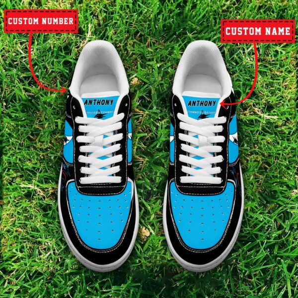 Tubopro Miami Marlins MLB Air Low-Top Sneakers Shoes For Men And Women - Image 2