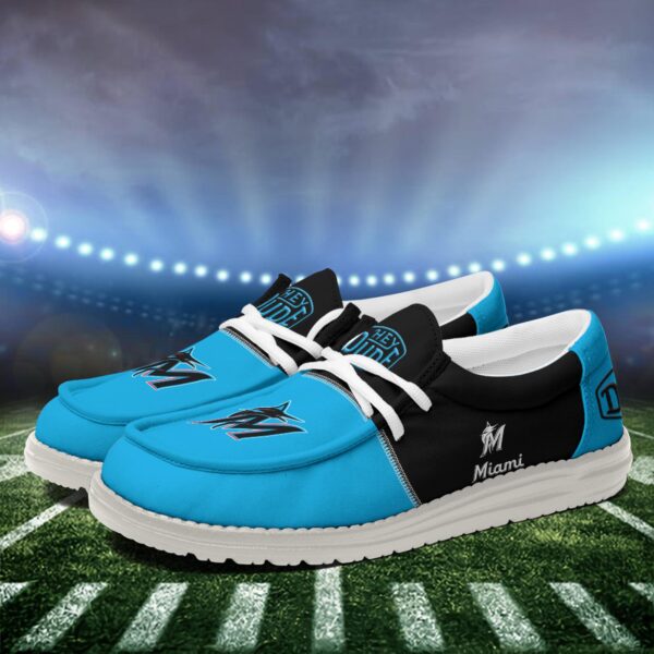 Tubopro Miami Marlins Personalized Hey Dude Shoes For Men And Women - Image 4