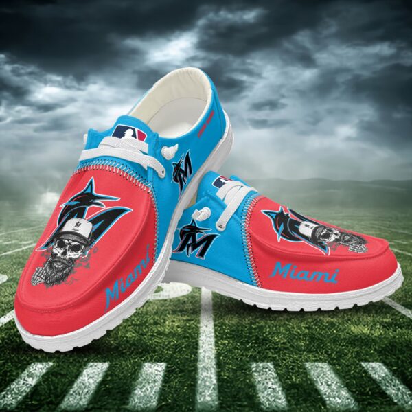 Tubopro Miami Marlins Personalized Hey Dude Shoes For Men And Women
