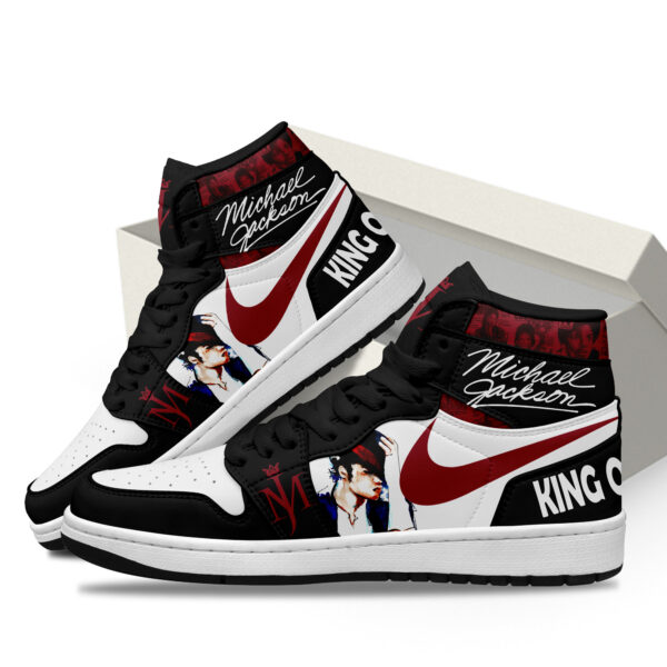 Tubopro Michael Jackson AJ1 High Sneakers Shoes For Men And Women - Image 3