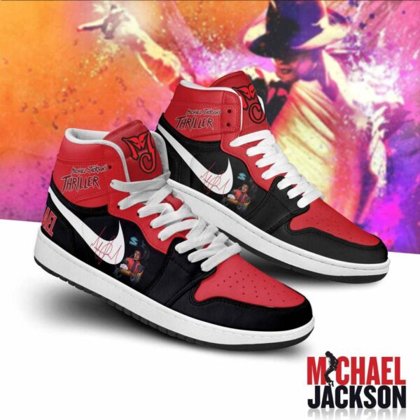 Tubopro Michael Jackson AJ1 High Sneakers Shoes For Men And Women
