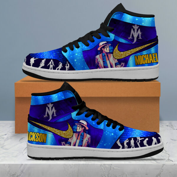 Tubopro Michael Jackson AJ1 High Sneakers Shoes For Men And Women