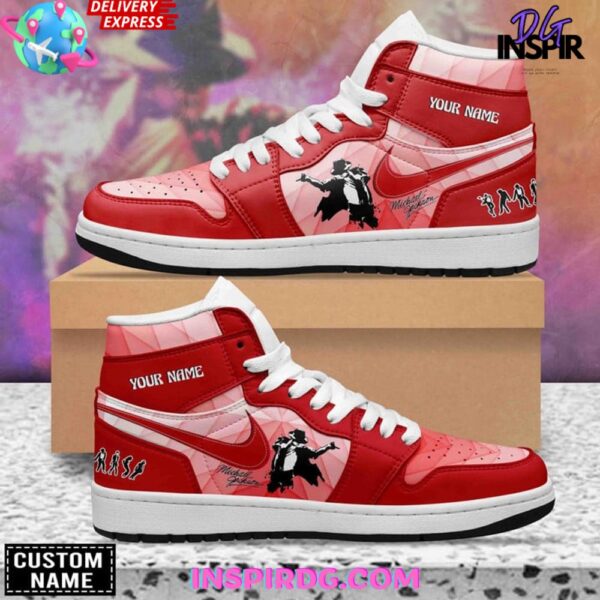Tubopro Michael Jackson AJ1 High Sneakers Shoes For Men And Women