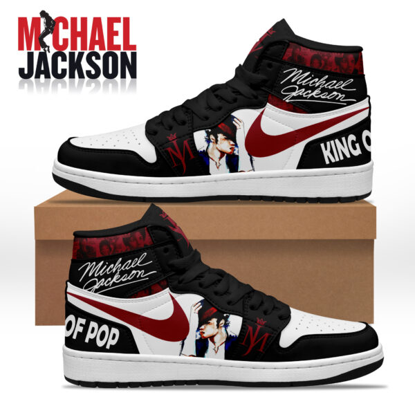 Tubopro Michael Jackson AJ1 High Sneakers Shoes For Men And Women