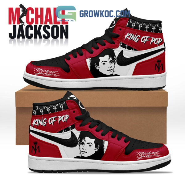 Tubopro Michael Jackson AJ1 High Sneakers Shoes For Men And Women