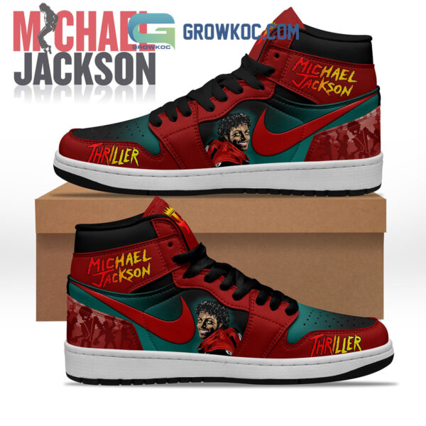 Tubopro Michael Jackson AJ1 High Sneakers Shoes For Men And Women