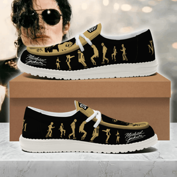 Tubopro Michael Jackson Personalized Hey Dude Shoes For Men And Women