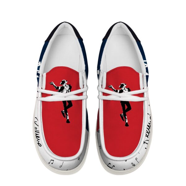 Tubopro Michael Jackson Personalized Hey Dude Shoes For Men And Women - Image 5