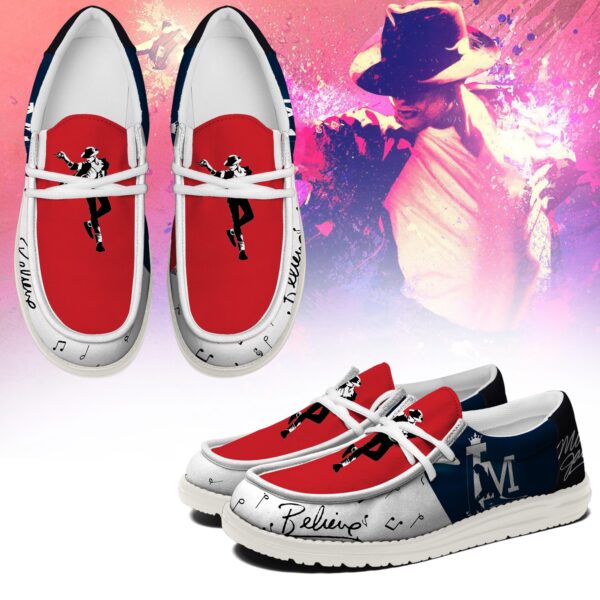 Tubopro Michael Jackson Personalized Hey Dude Shoes For Men And Women
