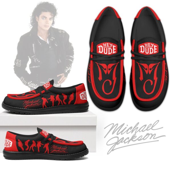 Tubopro Michael Jackson Personalized Hey Dude Shoes For Men And Women