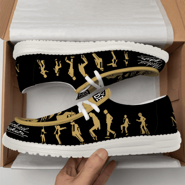 Tubopro Michael Jackson Personalized Hey Dude Shoes For Men And Women - Image 3