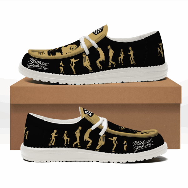 Tubopro Michael Jackson Personalized Hey Dude Shoes For Men And Women - Image 6