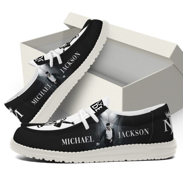 Tubopro Michael Jackson Personalized Hey Dude Shoes For Men And Women - Image 3