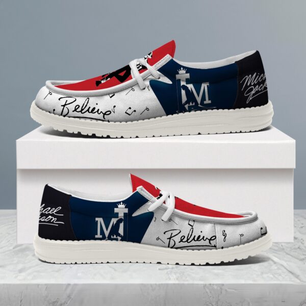 Tubopro Michael Jackson Personalized Hey Dude Shoes For Men And Women - Image 2