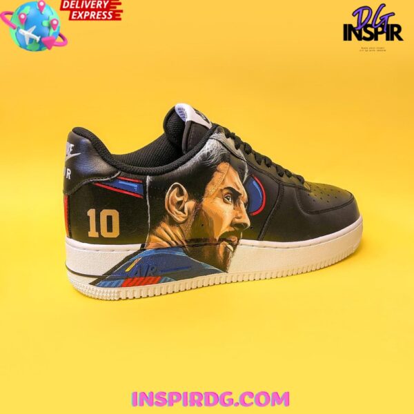 Tubopro Michael Jordan x Lionel Messi Air Low-Top Sneakers Shoes For Men And Women - Image 5