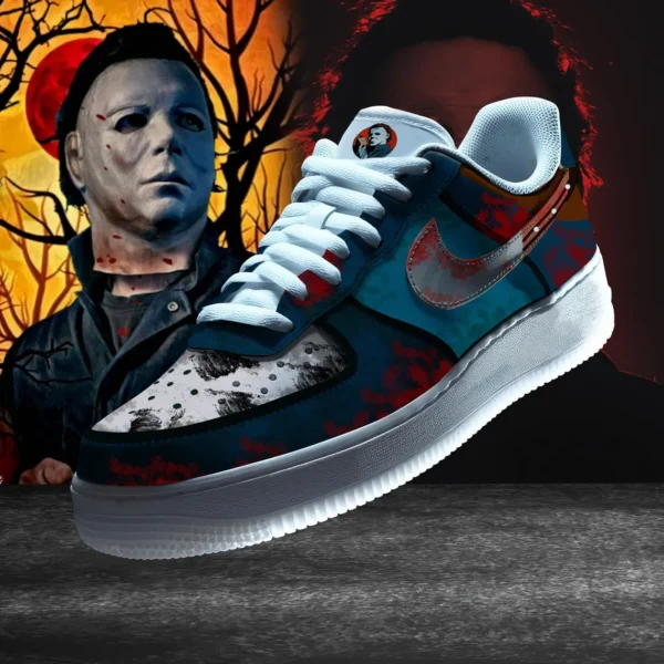 Tubopro Michael Myers Air Low-Top Sneakers Shoes For Men And Women
