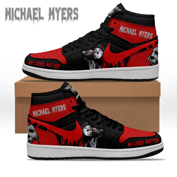 Tubopro Michael Myers AJ1 High Sneakers Shoes For Men And Women
