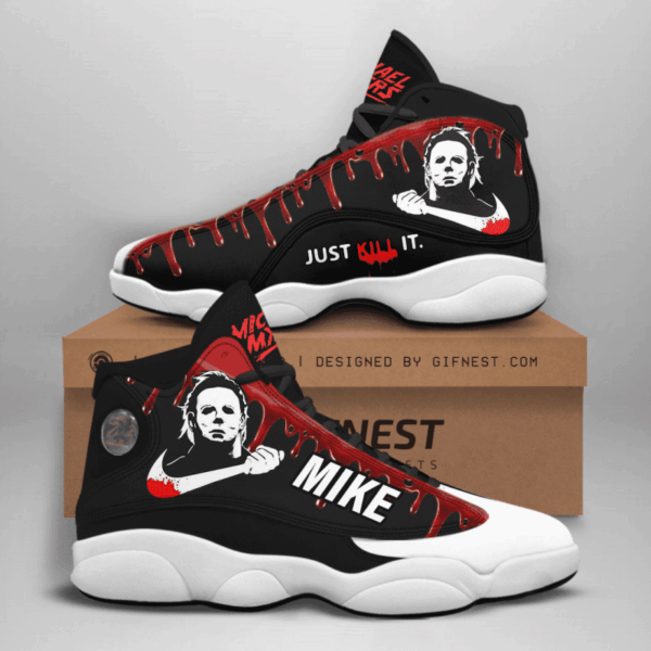 Tubopro Michael Myers AJ13 Sneakers Shoes For Men And Women