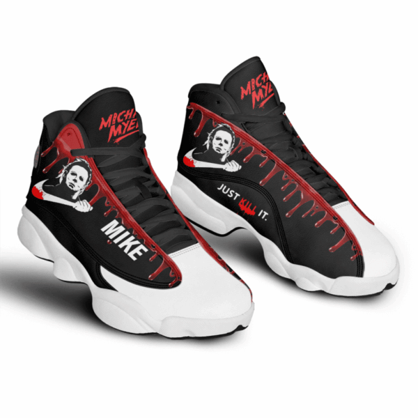 Tubopro Michael Myers AJ13 Sneakers Shoes For Men And Women - Image 2