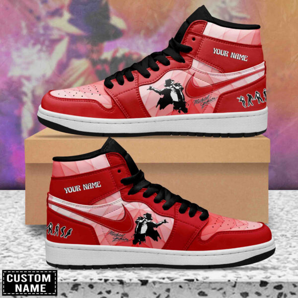 Tubopro Michel Jackson AJ1 High Sneakers Shoes For Men And Women - Image 2
