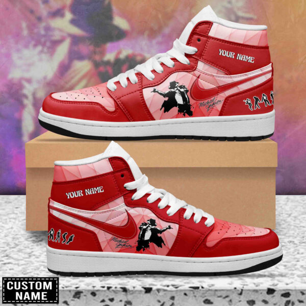 Tubopro Michel Jackson AJ1 High Sneakers Shoes For Men And Women - Image 2
