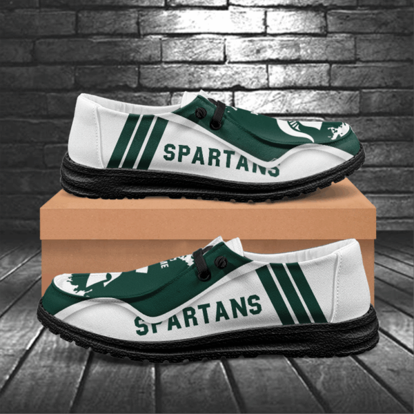 Tubopro Michigan State Spartans Hey Dude Shoes For Men And Women - Image 6