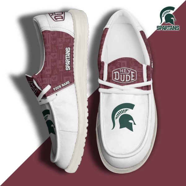 Tubopro Michigan State Spartans Personalized Hey Dude Shoes For Men And Women