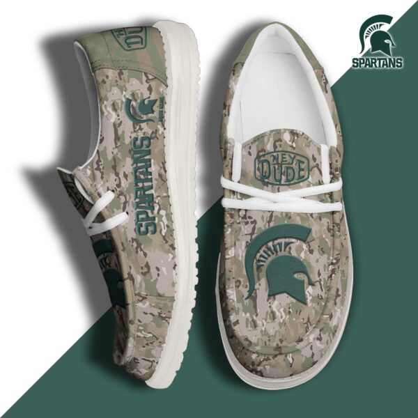 Tubopro Michigan State Spartans Personalized Hey Dude Shoes For Men And Women