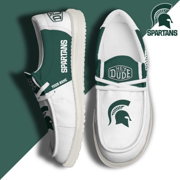Tubopro Michigan State Spartans Personalized Hey Dude Shoes For Men And Women