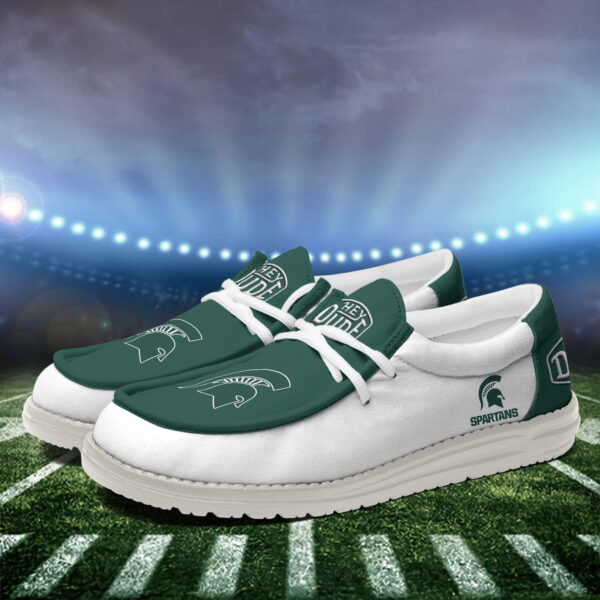 Tubopro Michigan State Spartans Personalized Hey Dude Shoes For Men And Women - Image 3