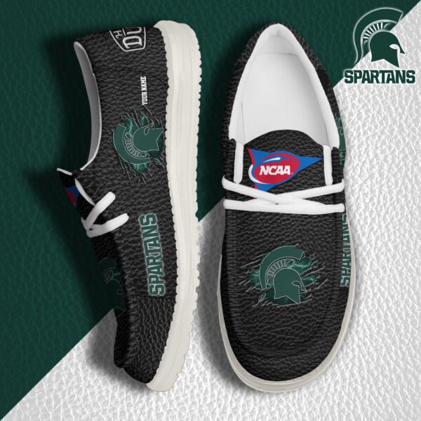 Tubopro Michigan State Spartans Personalized Hey Dude Shoes For Men And Women