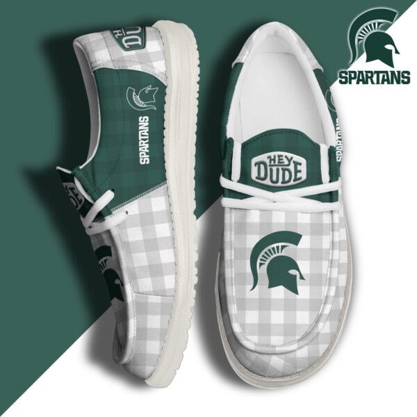 Tubopro Michigan State Spartans Personalized Hey Dude Shoes For Men And Women