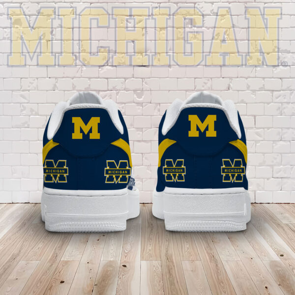 Tubopro Michigan Wolverines Air Low-Top Sneakers Shoes For Men And Women - Image 2