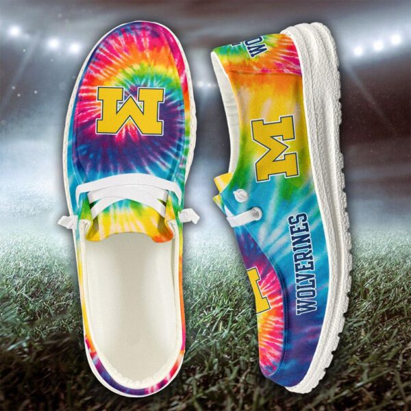 Tubopro Michigan Wolverines Hey Dude Shoes For Men And Women - Image 4