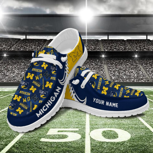 Tubopro Michigan Wolverines Hey Dude Shoes For Men And Women