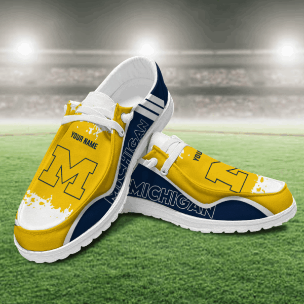 Tubopro Michigan Wolverines Hey Dude Shoes For Men And Women
