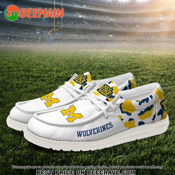 Tubopro Michigan Wolverines Hey Dude Shoes For Men And Women - Image 2
