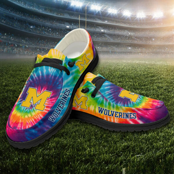 Tubopro Michigan Wolverines Hey Dude Shoes For Men And Women - Image 3