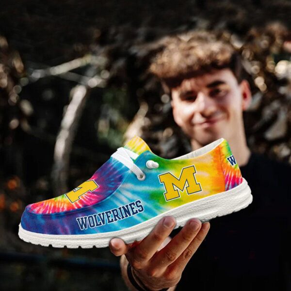 Tubopro Michigan Wolverines Hey Dude Shoes For Men And Women - Image 6
