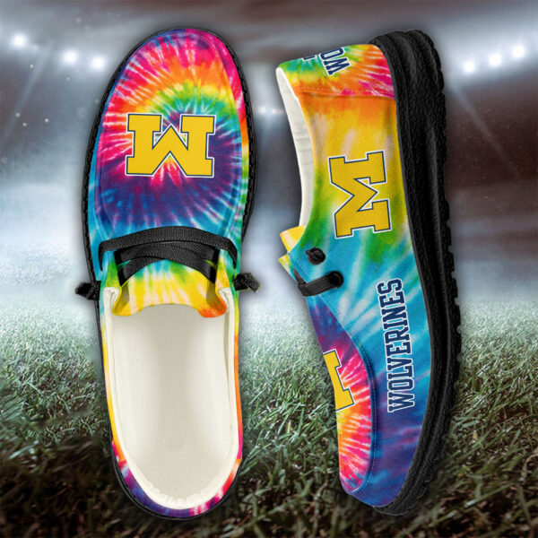 Tubopro Michigan Wolverines Hey Dude Shoes For Men And Women - Image 5