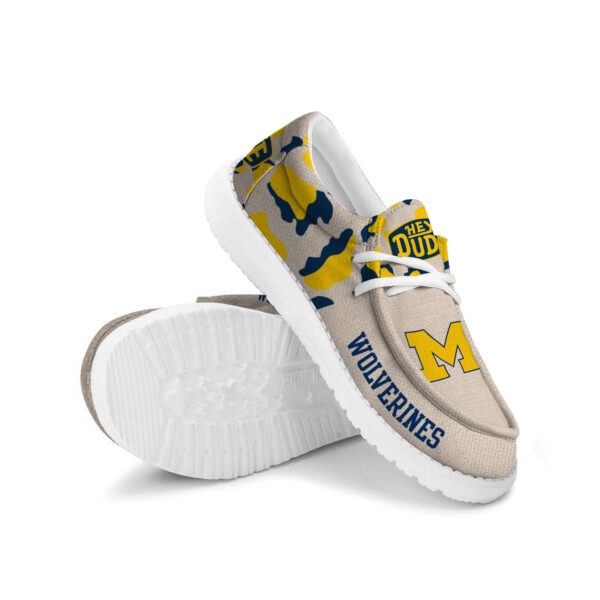 Tubopro Michigan Wolverines Hey Dude Shoes For Men And Women - Image 3