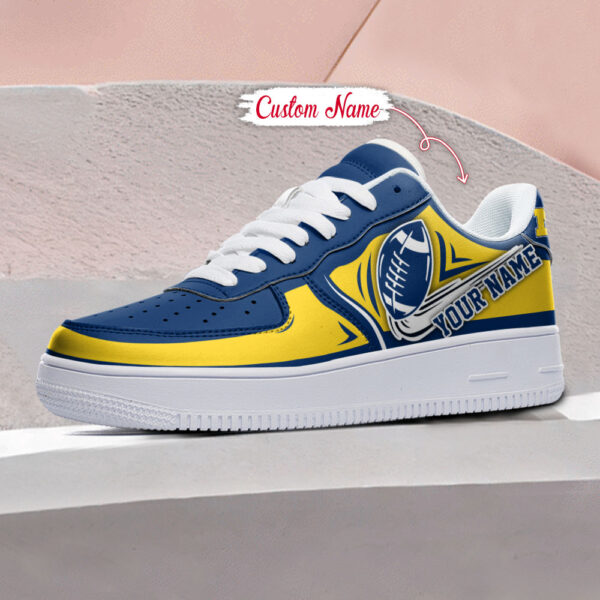 Tubopro Michigan Wolverines NCAA Air Low-Top Sneakers Shoes For Men And Women - Image 3