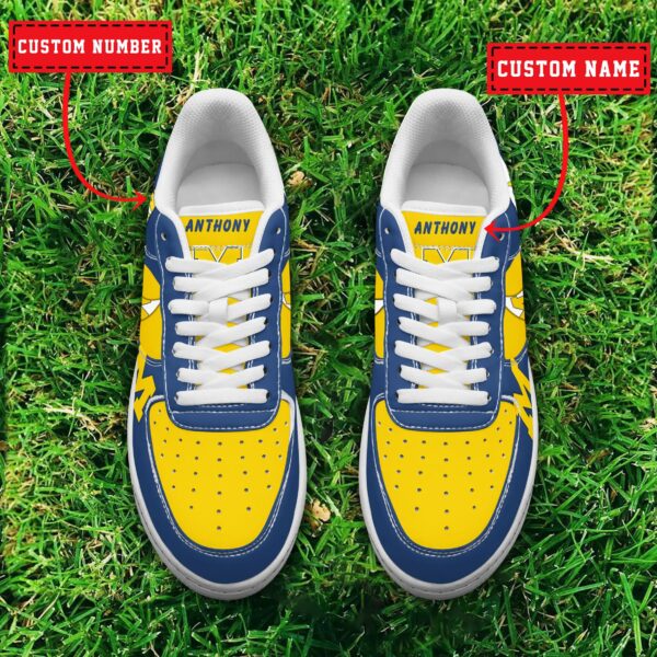 Tubopro Michigan Wolverines NCAA Air Low-Top Sneakers Shoes For Men And Women - Image 2