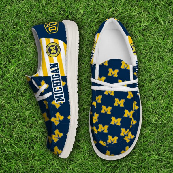 Tubopro Michigan Wolverines Personalized Hey Dude Shoes For Men And Women - Image 5