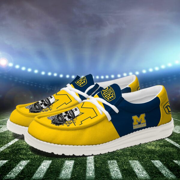 Tubopro Michigan Wolverines Personalized Hey Dude Shoes For Men And Women - Image 2