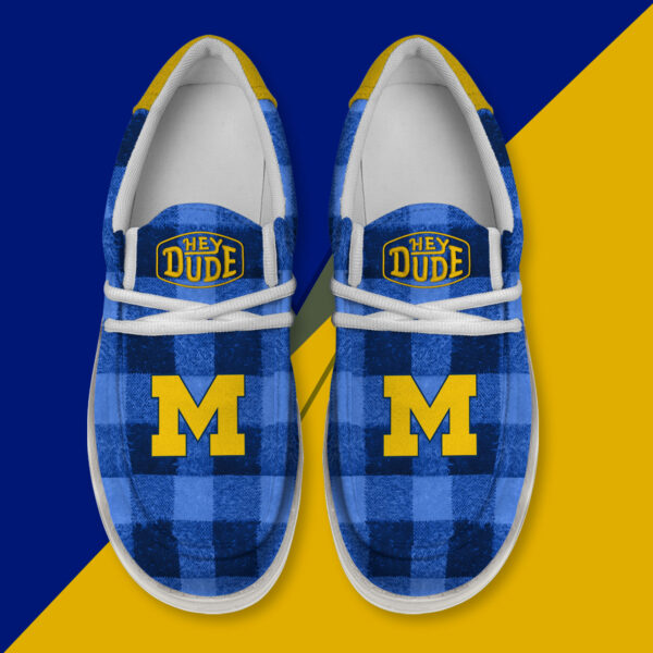 Tubopro Michigan Wolverines Personalized Hey Dude Shoes For Men And Women