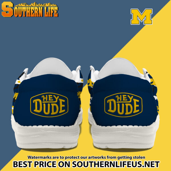 Tubopro Michigan Wolverines Personalized Hey Dude Shoes For Men And Women - Image 3