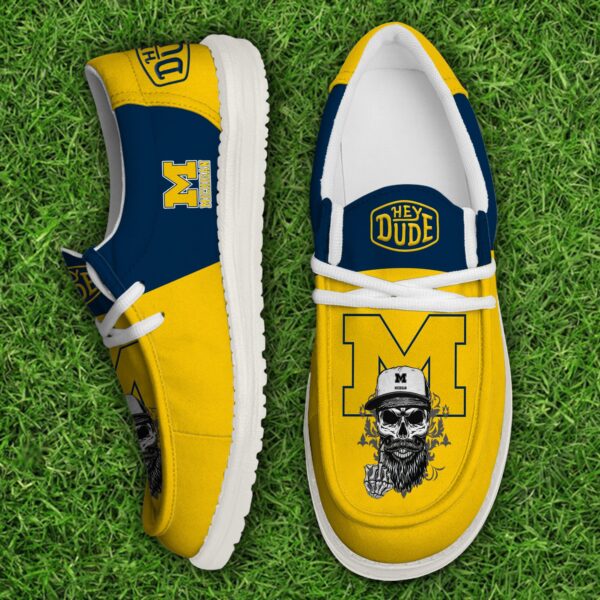 Tubopro Michigan Wolverines Personalized Hey Dude Shoes For Men And Women