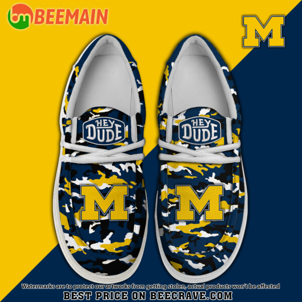 Tubopro Michigan Wolverines Personalized Hey Dude Shoes For Men And Women