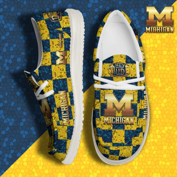 Tubopro Michigan Wolverines Personalized Hey Dude Shoes For Men And Women